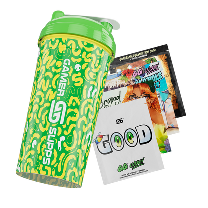 24oz All Over Print Shaker - Brazil - Gamer Supps