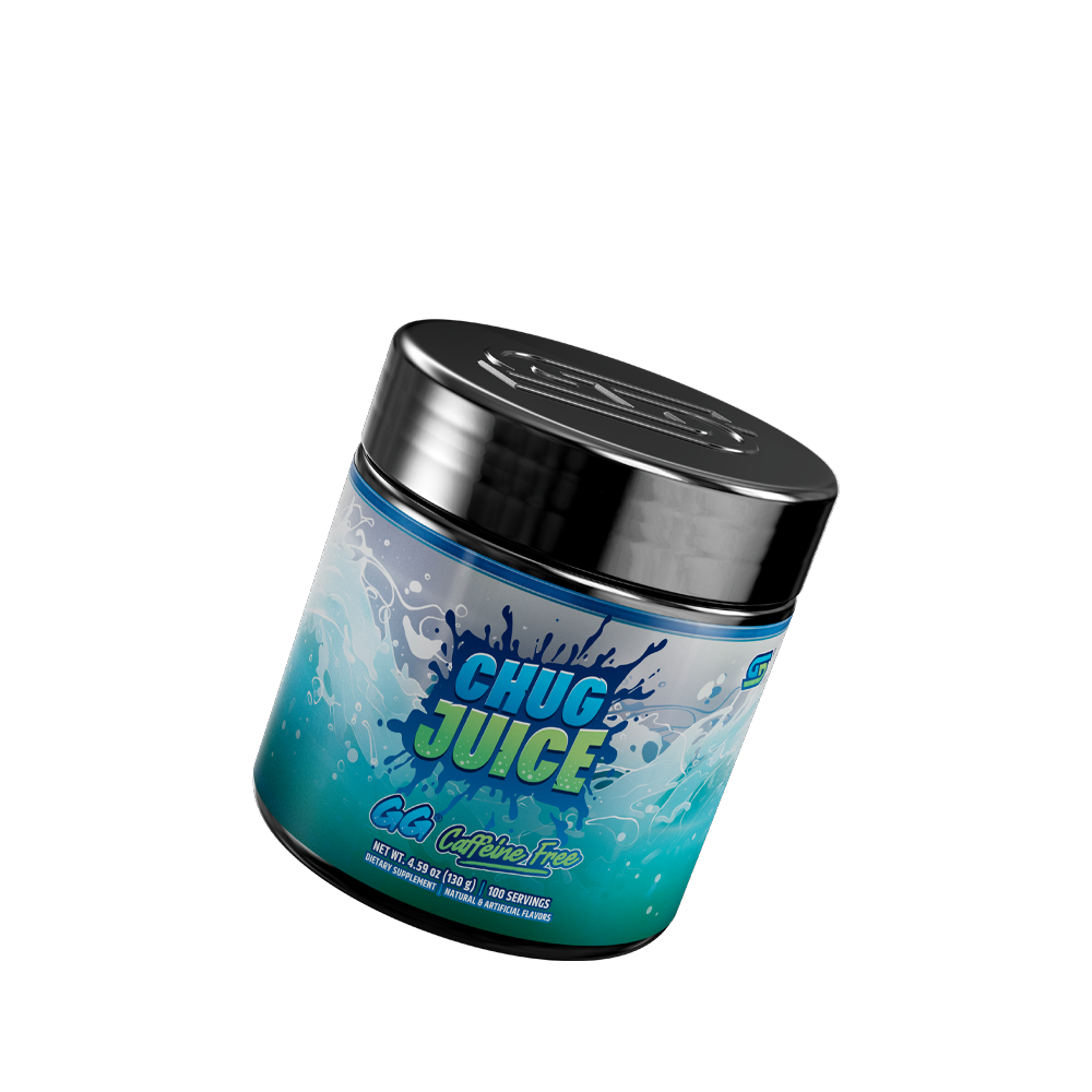 Chug Juice GG by LazarBeam Caffeine Free - 100 Servings - Gamer Supps