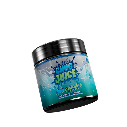 Chug Juice GG by LazarBeam Caffeine Free - 100 Servings - Gamer Supps