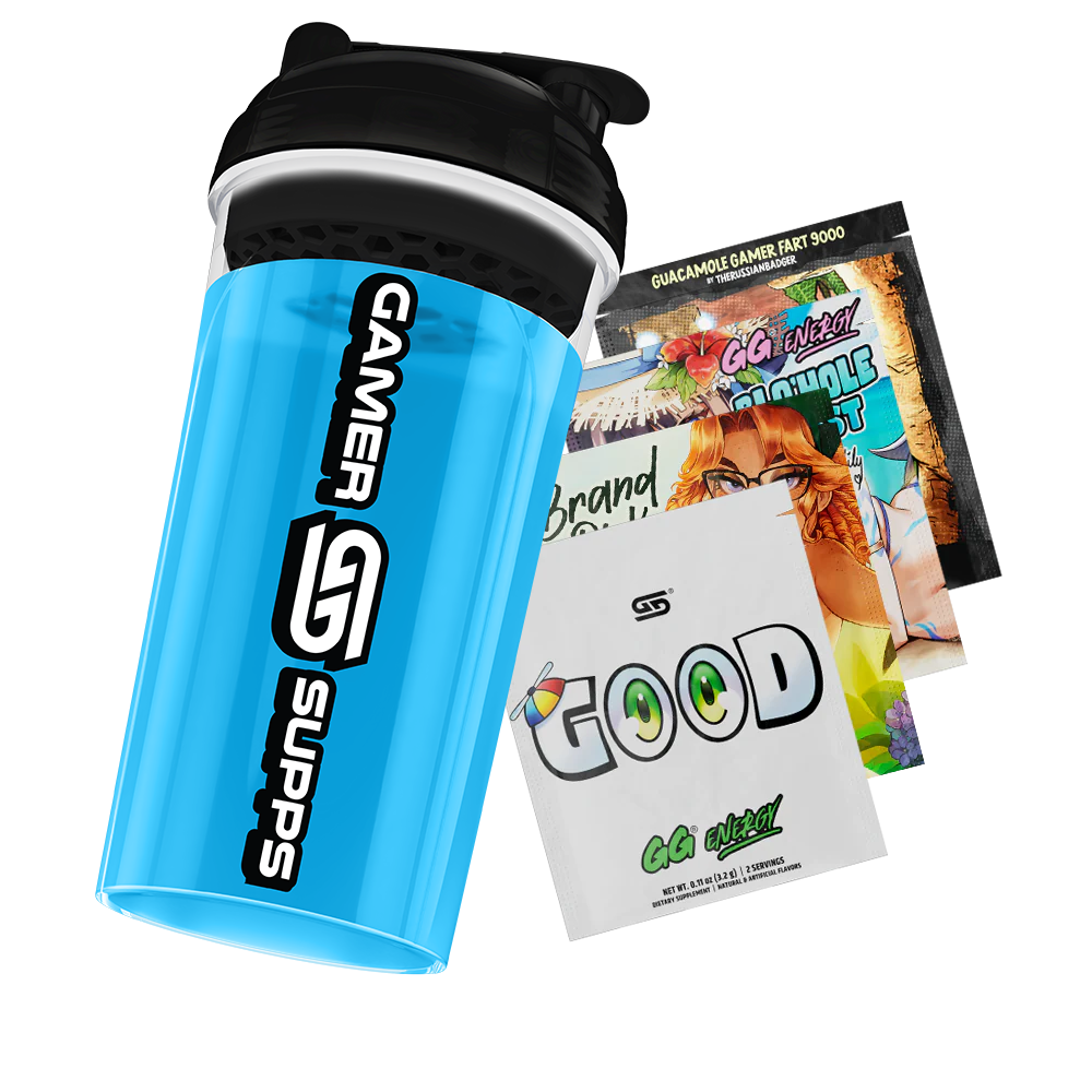 24oz Gamer Supps Shaker Clear - 6 - Gamer Supps