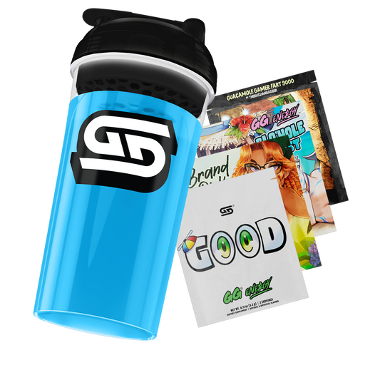 24oz Gamer Supps Shaker Clear - 6 - Gamer Supps