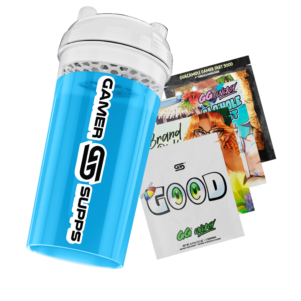 24oz Gamer Supps Shaker Clear - 7 - Gamer Supps