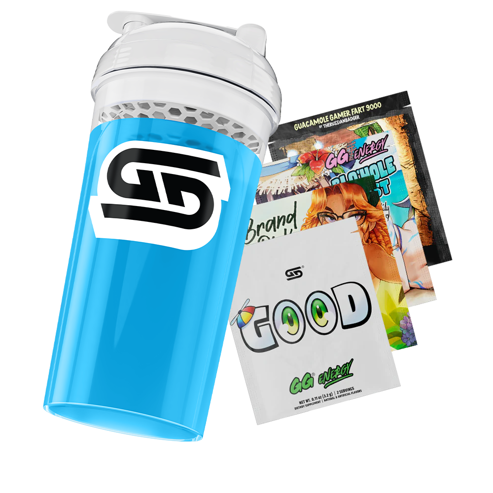 24oz Gamer Supps Shaker Clear - 7 - Gamer Supps