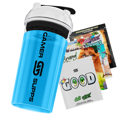 24oz Gamer Supps Shaker Clear - 8 - Gamer Supps