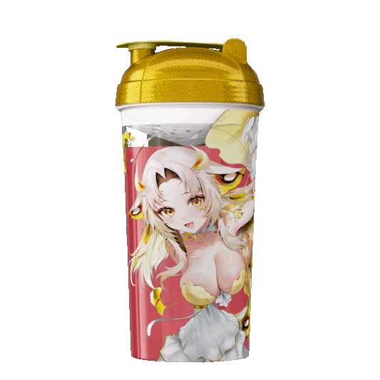 Waifu Cups x Yuzu: Moth-Koi All Over Print Shaker - Gamer Supps