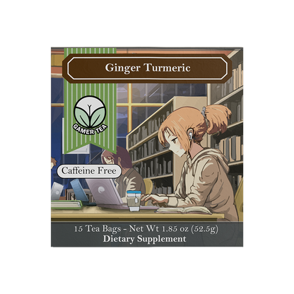 Gamer Tea - Ginger Turmeric - Gamer Supps