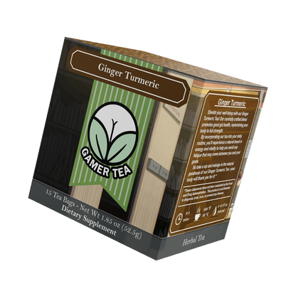 Gamer Tea - Ginger Turmeric - Gamer Supps