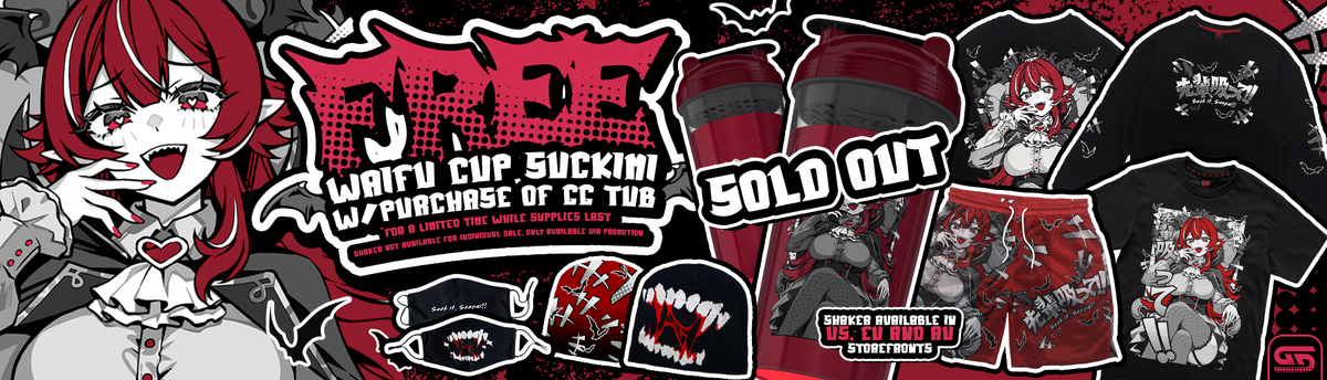 Waifu Cups x Suckimi Drop - Gamer Supps