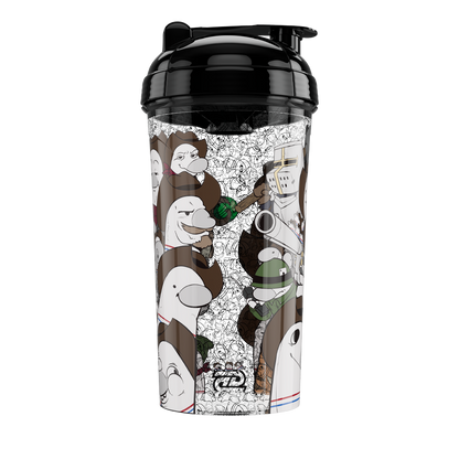24oz JFJ All Over Wrap Shaker - Gamer Supps