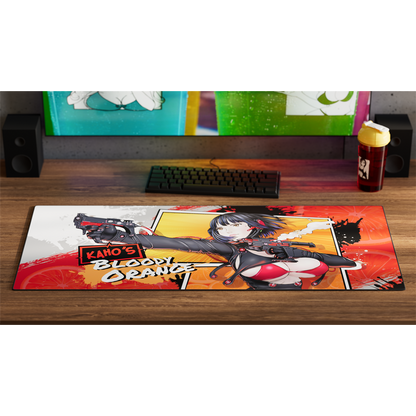 Kaho's Bloody Orange Mouse Pad - Gamer Supps