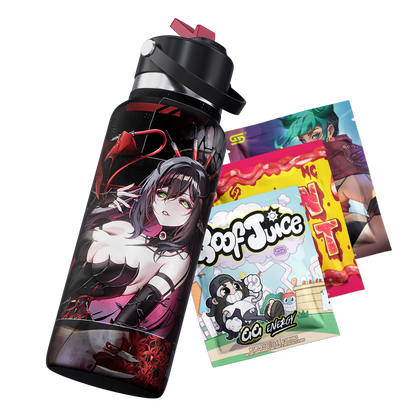 Waifu Cups x Layna Lazar: Blood Queen Metal Tumbler - Gamer Supps