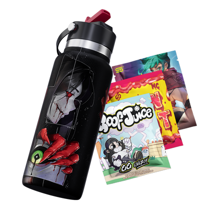 Waifu Cups x Layna Lazar: Blood Queen Metal Tumbler - Gamer Supps