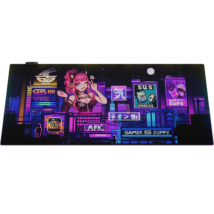 PIXEL CUPS: 2069 RGB Mouse Pad - Gamer Supps