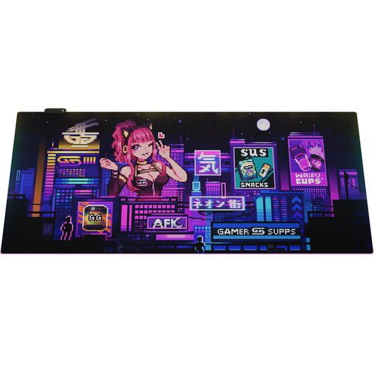 PIXEL CUPS: 2069 RGB Mouse Pad - Gamer Supps