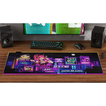 PIXEL CUPS: 2069 RGB Mouse Pad - Gamer Supps