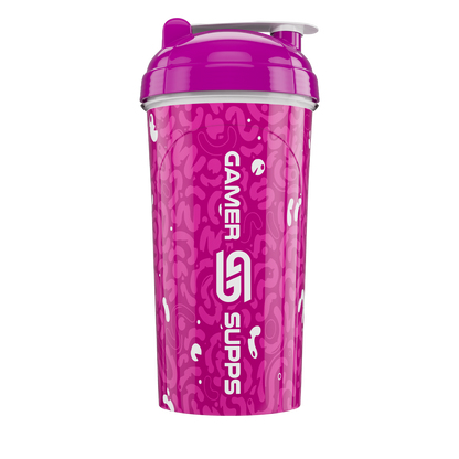 24oz All Over Print Shaker - Purple Amoeba - Gamer Supps