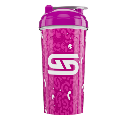 24oz All Over Print Shaker - Purple Amoeba - Gamer Supps