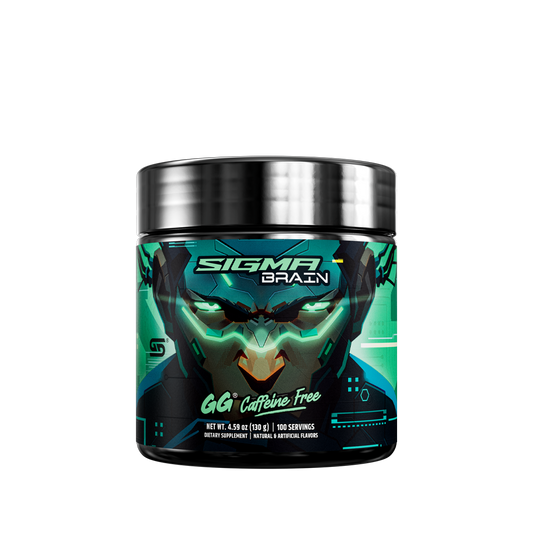 Supplement facts label listing vitamins C, D3, B6, B12, H, and a proprietary n.r.GG nootropic blend.