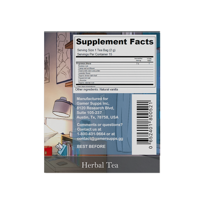 Gamer Tea - Sleepytime with Theanine - Gamer Supps
