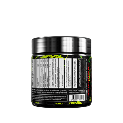 Sour Apple Caffeine Free - 100 Servings - Gamer Supps