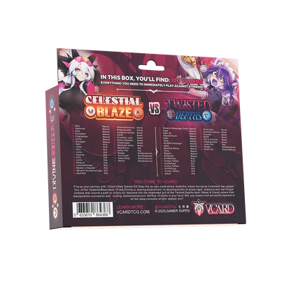 VCard Divine Chaos : 2 Player Starter Kit - Gamer Supps