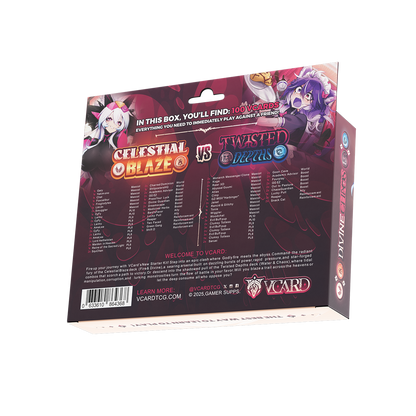 VCard Divine Chaos : 2 Player Starter Kit - Gamer Supps