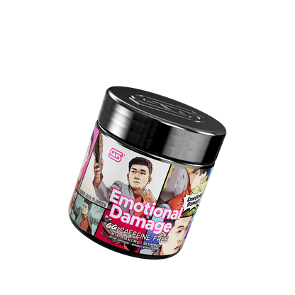 Steven He's Emotional Damage Caffeine Free - 100 Servings - Gamer Supps