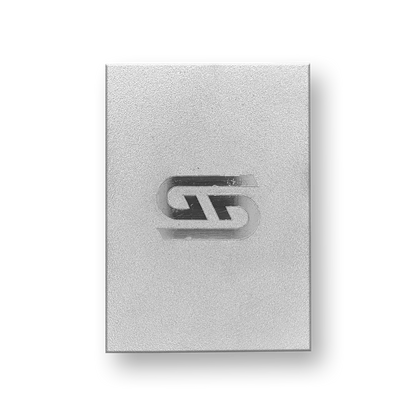 Back of Silver Succubus Metal Card showing Gamer Supps Logo