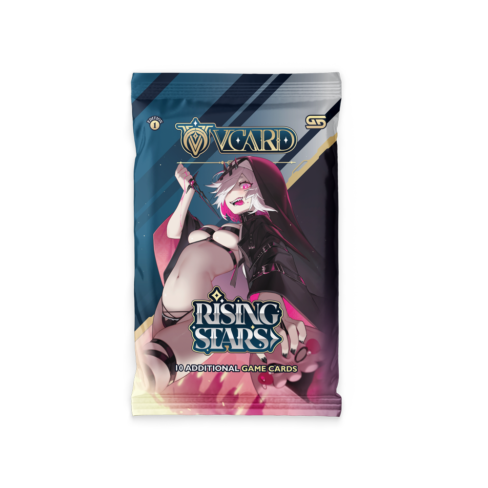 VCard Booster Box Master Case - Rising Stars (12 Booster Boxes) - Gamer Supps